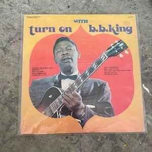 BB King Turn On With BB King Blues Vinyl Record LP US 7763